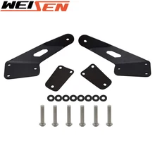 

Auto Accessories For 1997-2006 Jeep Wrangler TJ LJ Upper Engine Hood 22" Single or Dual Row LED Light Bar Mount Brackets