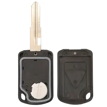 Chiave auto remota con chip per Mitsubishi - XNRKEY P N 6370 b941 testa chiave auto remota 433MHz ID46 per Mitsubishi ASX Mirage