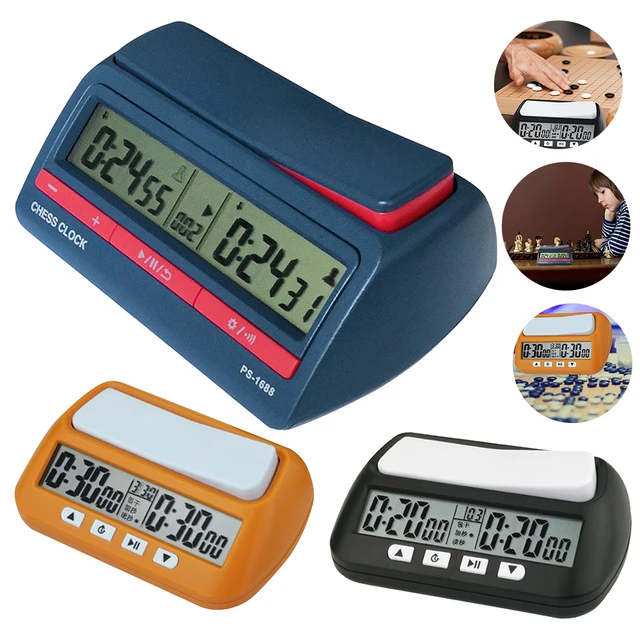 Professional Digital Chess Timer Clock Count Updown Board Game