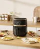 IKIDE 3.5L Smart Electric Large Capacity Automatic Household Baking LED Touch Screen Deep Fryer Without Oil Air Fryer 2