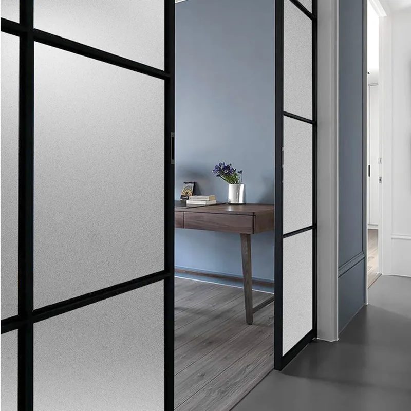 Window Film Wide 45/55 Cm Matte Stained Glass Decorative Window Sticker Privacy Protection Frosted Self Adhesive Film Decals window film window privacy film window sticker