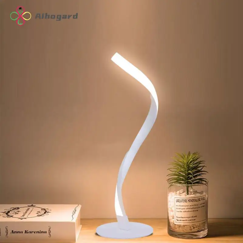 

S-shaped Eye-friendly Adjustable Brightness Lamp Multi-functional Beautiful Decorative Modern Table Lamp For Living Room Bedroom