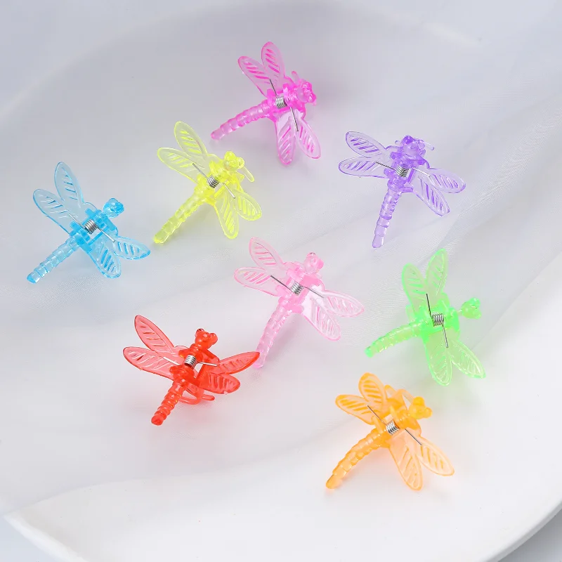 

10PCS Mix Dragonfly Orchid Clip Garden Plant Clamps for Support Climbing Flower Vine Decoration Ornamental Multi-functional