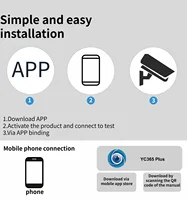Caméra de sécurité WiFi PTZ 2,4 GHz extérieure avec suivi automatique des personnes, alarme sonore et lumineuse, communication bidirectionnelle, vision nocturne couleur, pour la surveillance à domicile, la cour, le garage, la boutique 8