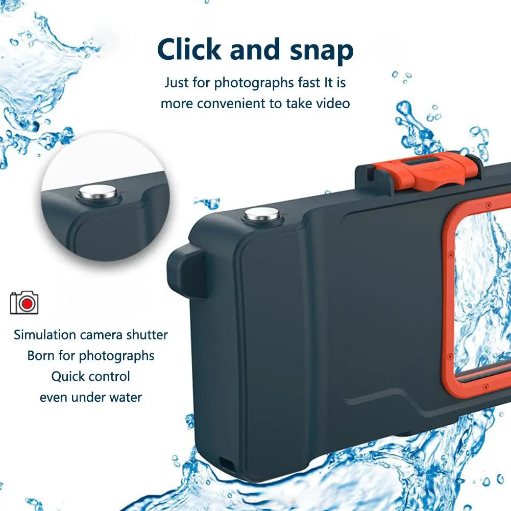 per Apple/Android Custodia universale adatta per fotografia subacquea, borsa per telefono impermeabile per il nuoto, tou_voghion.com