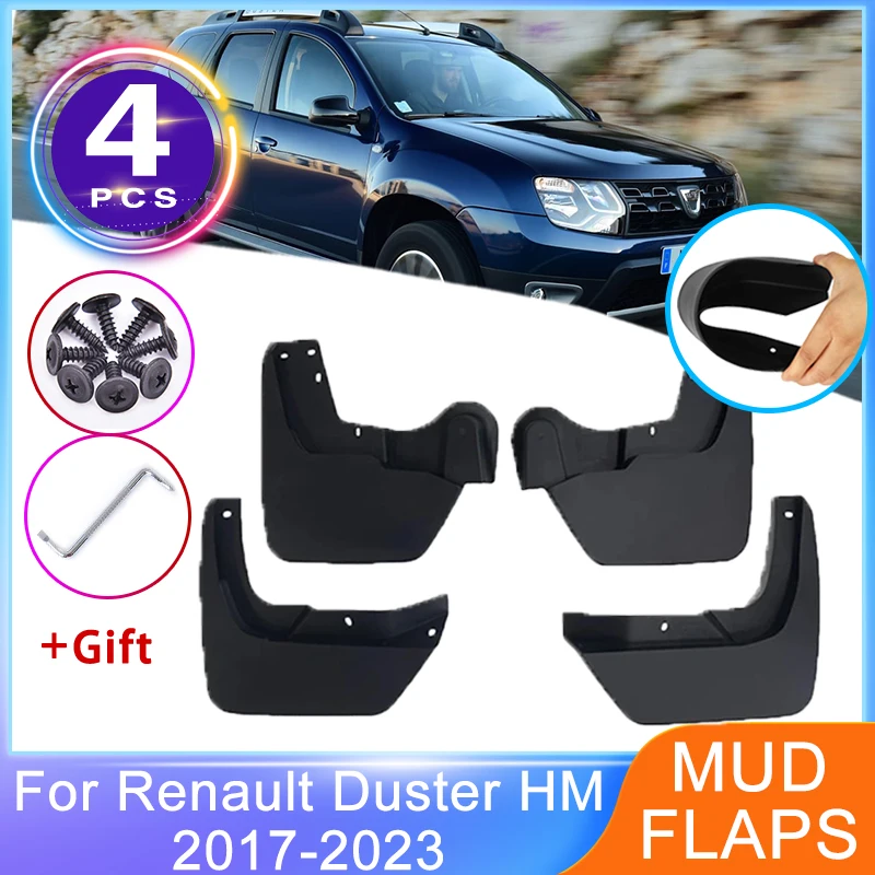 CarMudguardsForRenaultDusterHMMK220172023FrontRearMudflaps