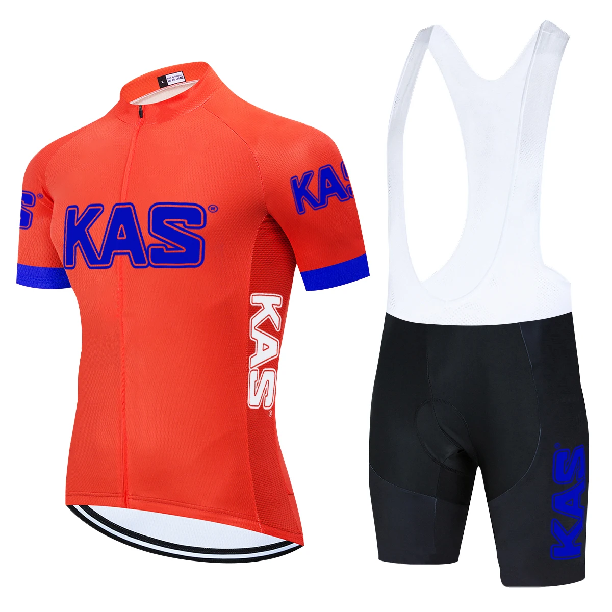 남성용 2022 KAS 사이클링 저지 세트, MTB 유니폼, 자전거 의류, 속건성, 짧은 Maillot 퀼롯 슈트, 20D, 여름