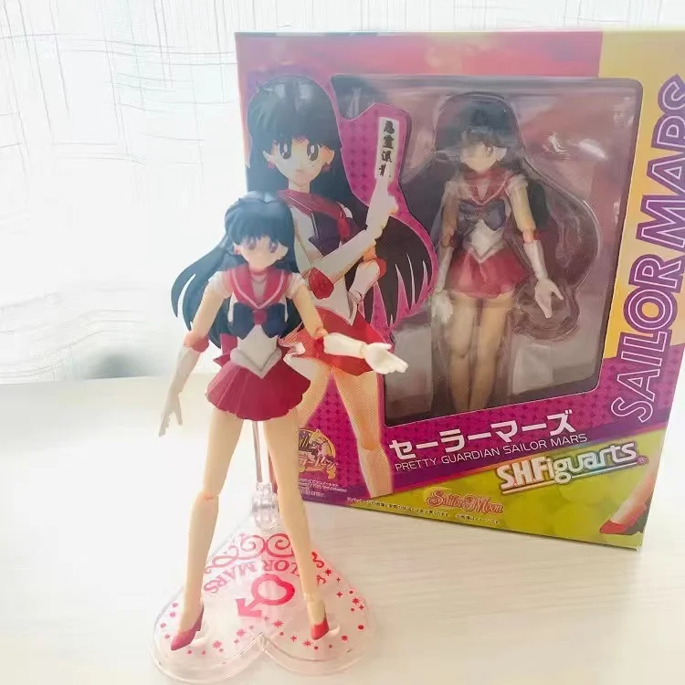 15cm Anime Sailor Moon SHF Tsukino Usagi PVC Figure Doll