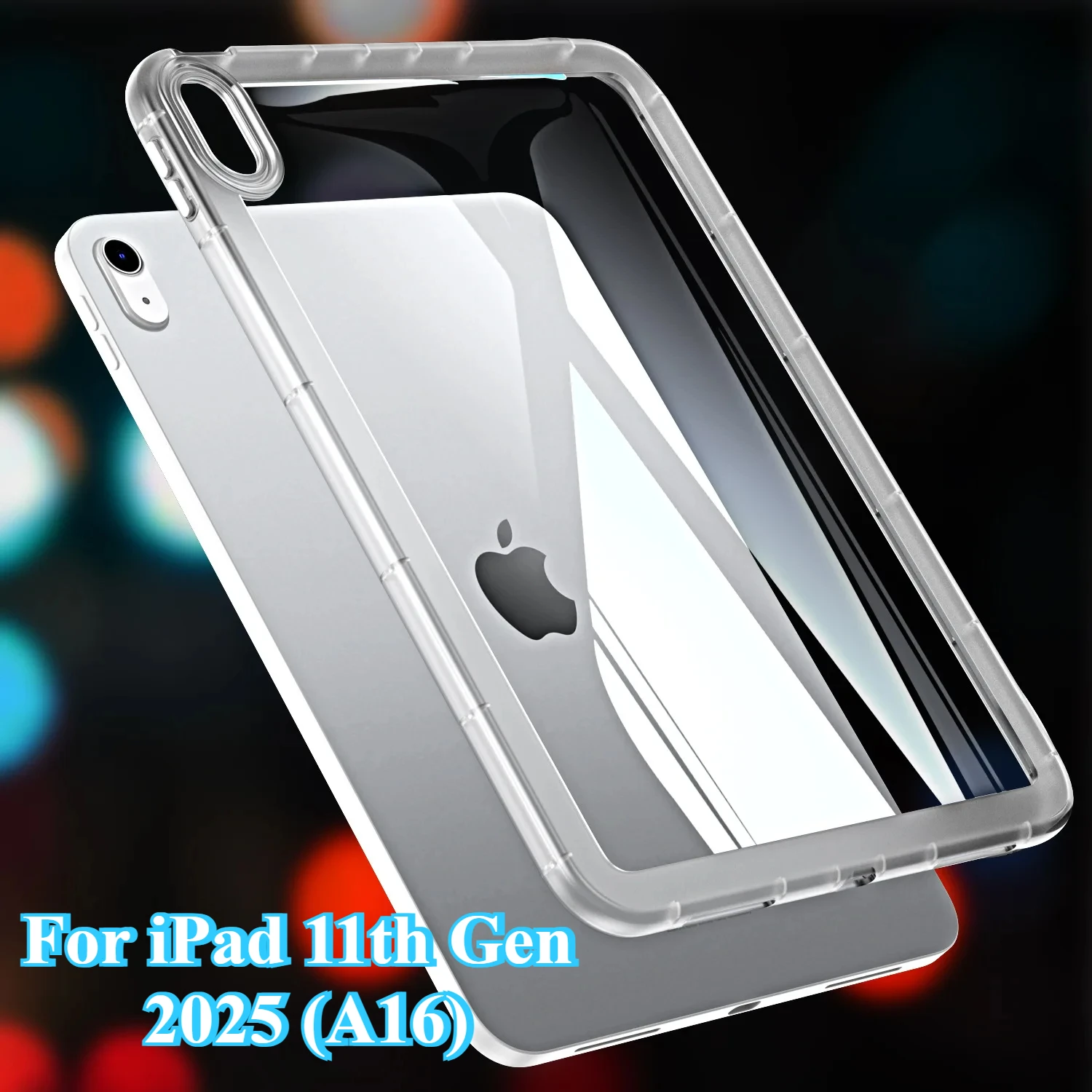 Clear Soft Back Tablet Case - Universal Fit