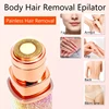 Electric Eyebrow Puller 2 IN 1 Facial Body Hair Remover Mini Portable  USB Brows Eyebrow Trimmer Hair Shaver for Men& Women 5