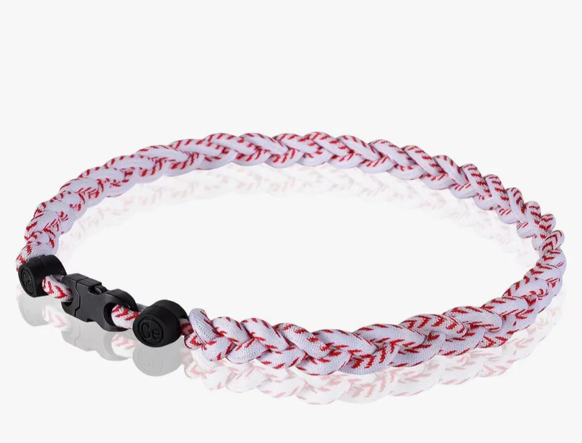 Collier De Sport Baseball En Titane Tornado - 20 Pouces