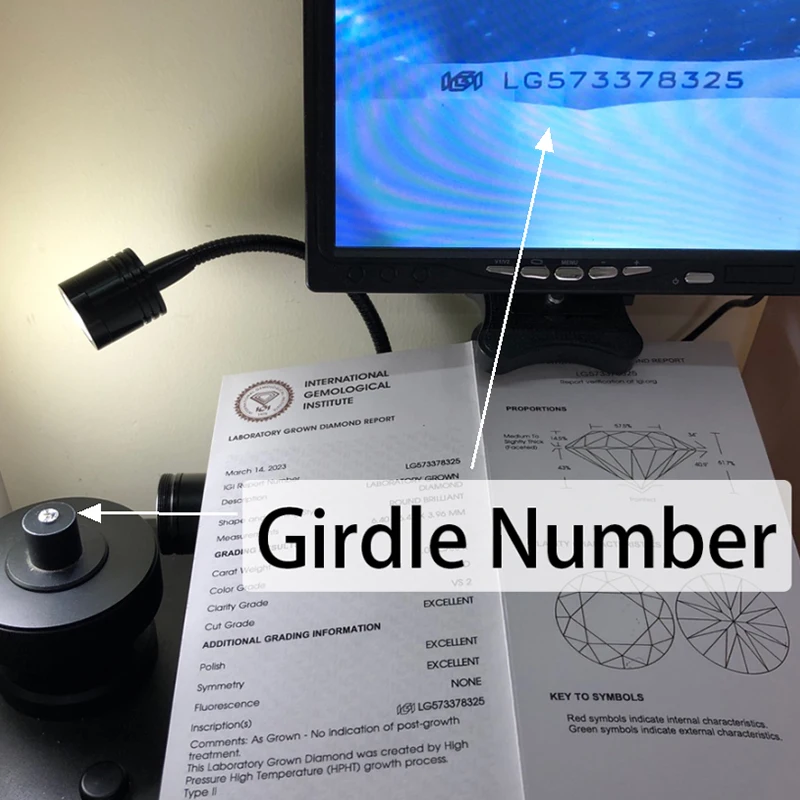 HPHT Lab Grown CVD Diamonds IGI GIA Certificate 0.3ct 0.5ct 1ct 1.5CT Loose Diamond Stone White Engagement Diamond