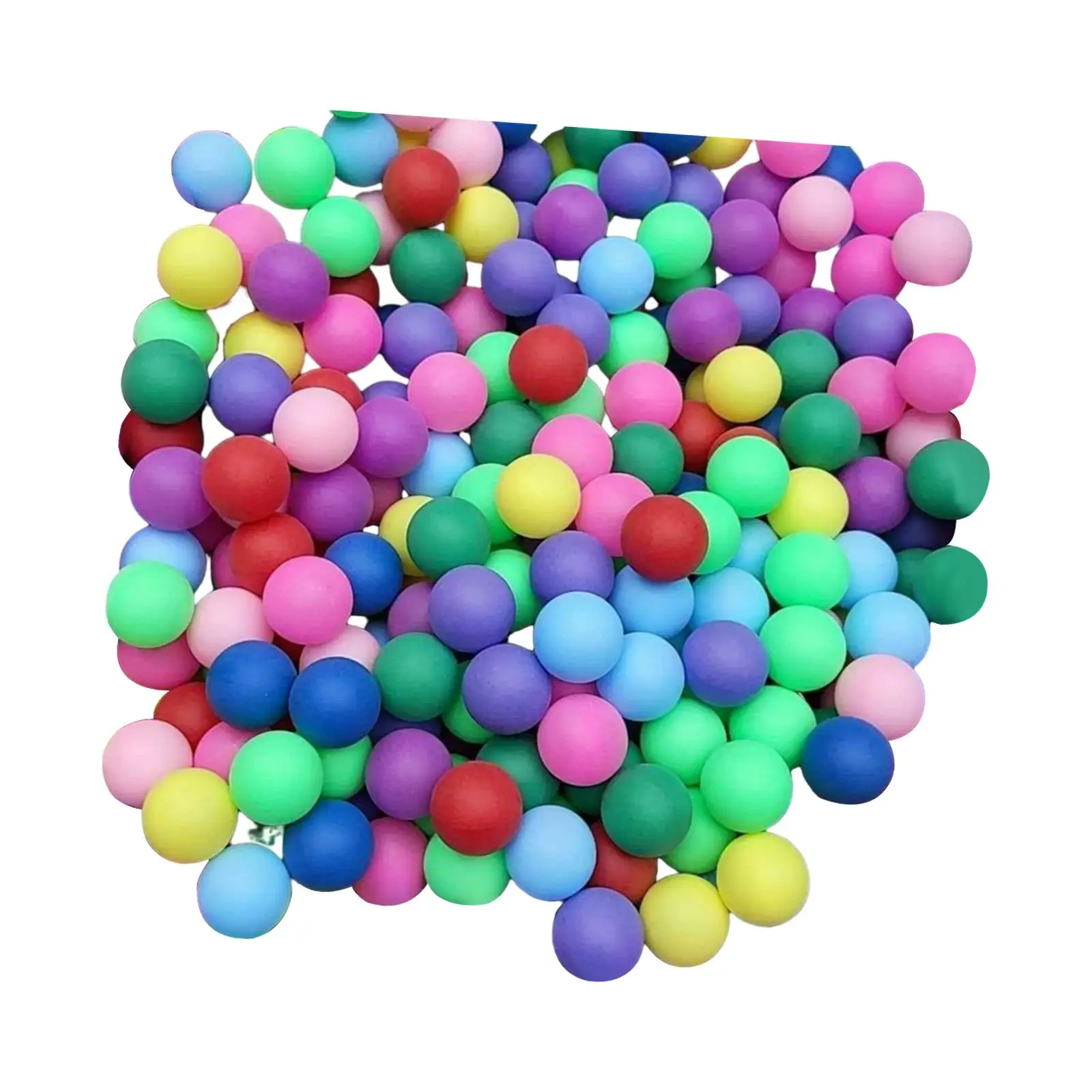 150x 40mm Entertainment Table Tennis Balls Colorful Ping Pong Balls for Kids