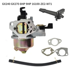 Carburetor For Honda GX240 GX270 8HP 9HP 177F Water Pump 16100-ZE2-W71 Generator Lawn Mower Carb Engine Carburador GX 240 GX 270
