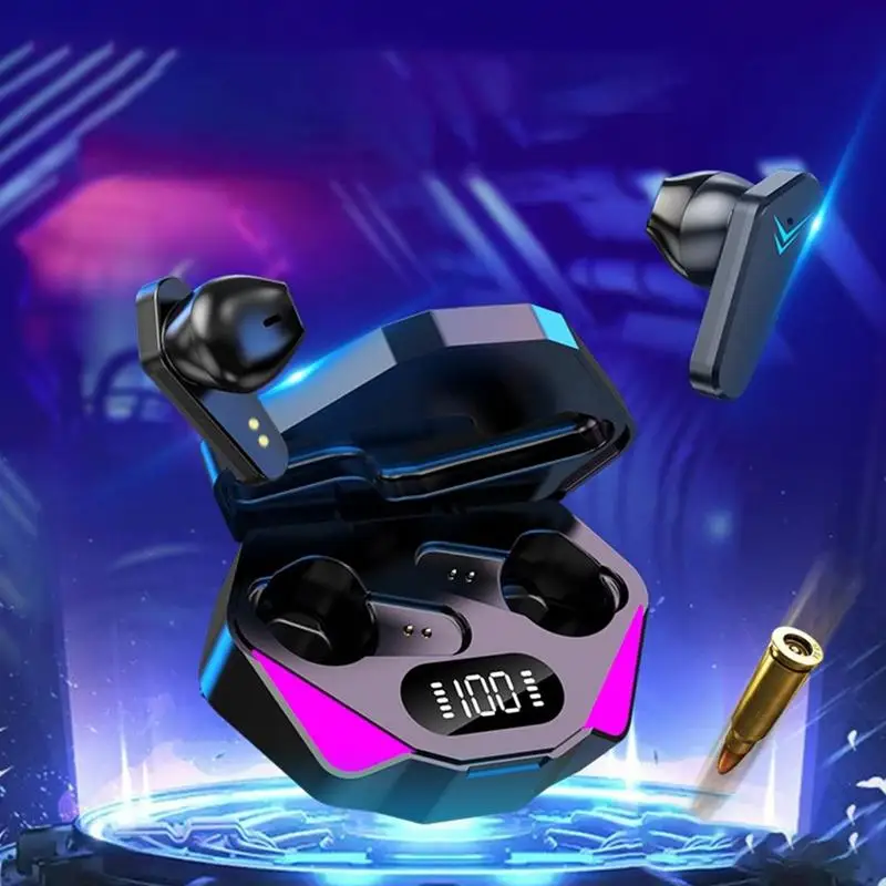 

X15 E-SportsTWS Bluetoth Wireless Earbuds With Active Noise Cancelling 65ms Low Latency Surround Sound Game Earbuds For Home