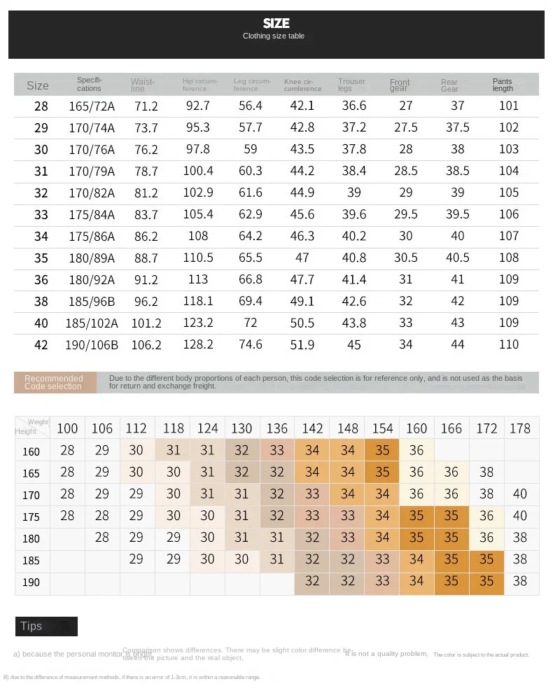 Description Picture 2 of itemCotton Elastic Suit Pants Men's High-End Quality Formal Wear Office Business Loose Straight High Waist Slim Casual Pants