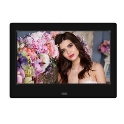 7 Inch HD Digital Photo Frame 800X480 LED Smart Electronic Photo Album LCD Photo Frame With Remote Control