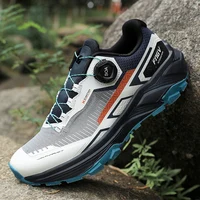 Mens Running Shoes 2025 New Breathe Mesh Outdoor Off Road Hiking Shoes Cushioning Flat Soft Mesh Walking Shoes for Man 1