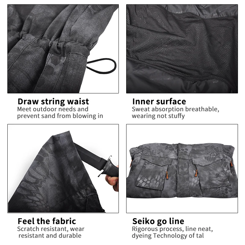 Hiking Jackets Men Combat Hunting Windbreaker M65 Jacket