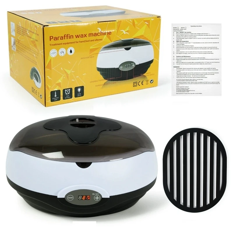2.8L Paraffin Wax Heater Set SPA Paraffin Bath Hand Feet Whiten Wax Skin Treatment Machine LCD Display Warmer Machine