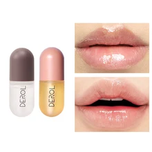  Day Night Instant Volume Lips Plumper Oil Moisturizing Repairing Reduce Lip Fine Line Serum Cosmetic Sexy Lip Gloss Makeup 