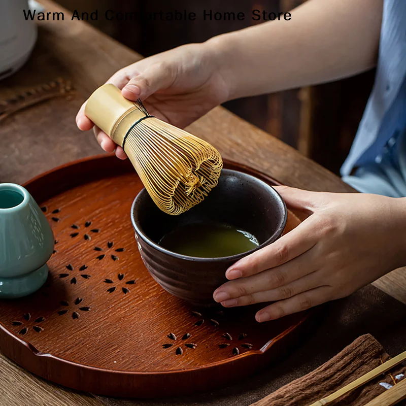 Handcrafted Bamboo Matcha Whisk - Organic Traditional Japanese Tea Tool