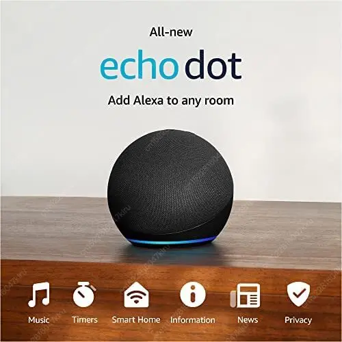 Original Echo Dot 5th Generation Smart Speaker WiFi Sound