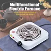 Electric Furnace Household Mini Single Disc Burner Portable Hot Plate Mosquito Incense Furnace 1000W Kitchen Stove 2