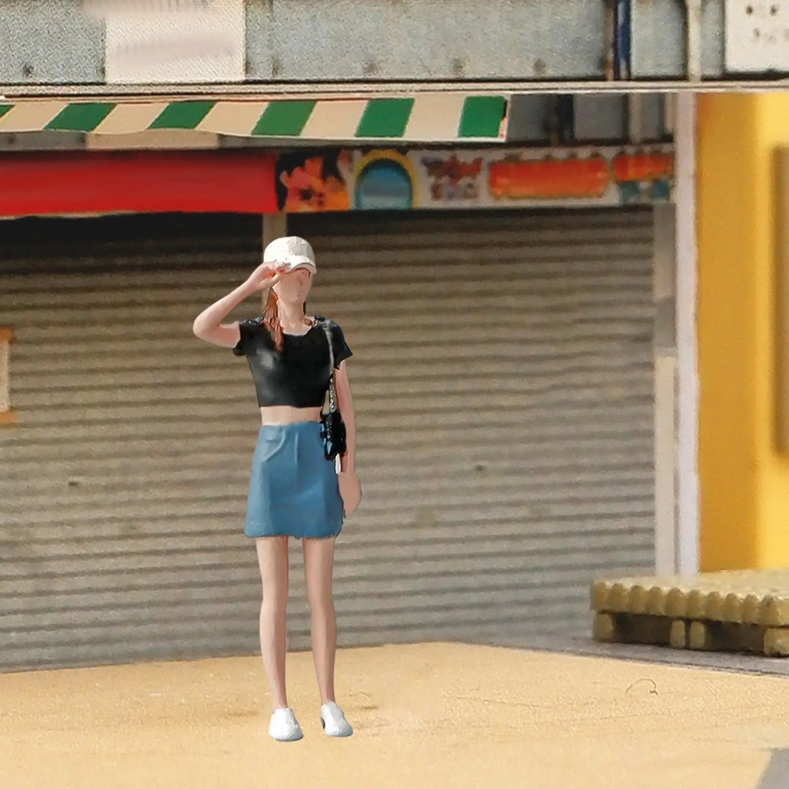 

Коллекция 1/64, фигурка женщины, модель персонажа фильма, мини-кукла для миниатюрных сцен, коллекция, микроландшафтный песочный стол