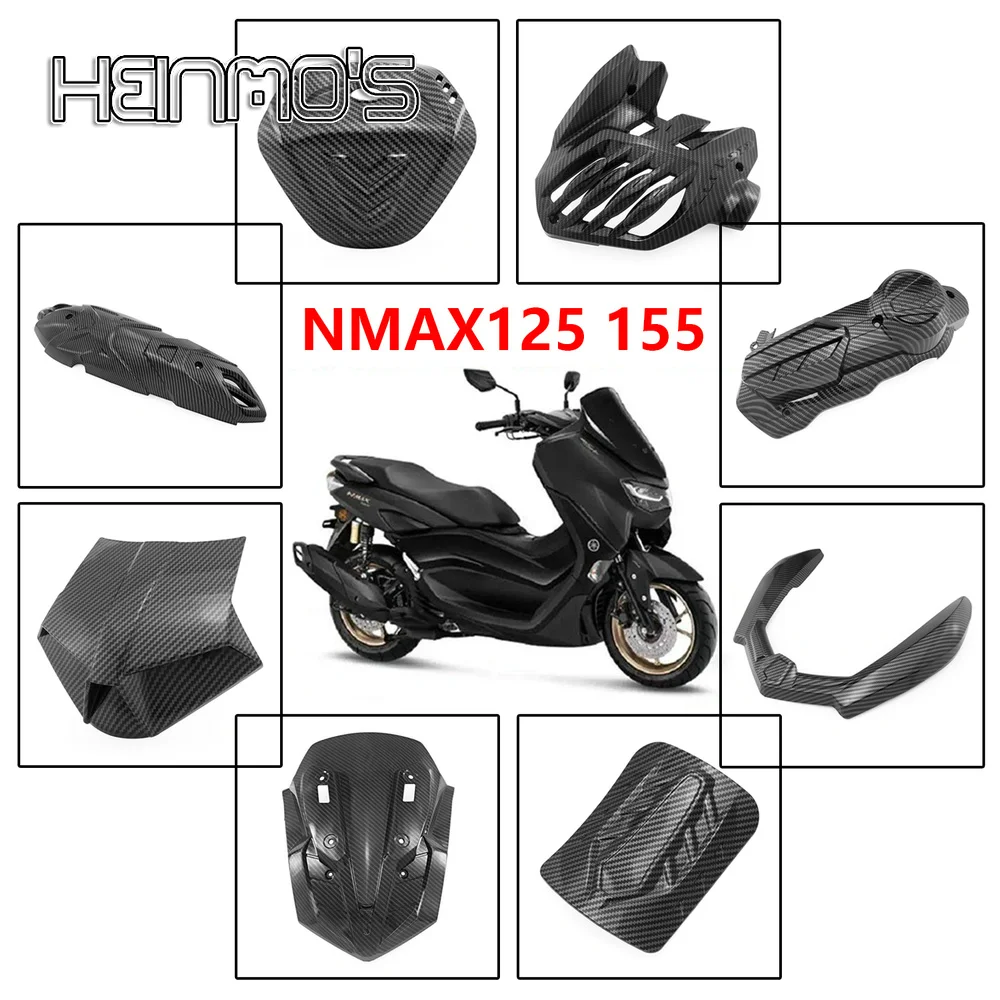

Крышка панели радиатора для Yamaha Nmax155 2020-2022 2023, задний фонарь, крышка заднего сиденья, крышка бензобака, топливного бака, Передняя защитная крышка