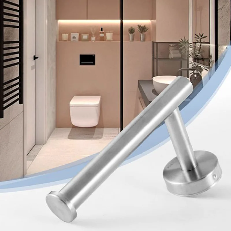 SUS 304 Stainless Steel Toilet Paper Holder,Round Tissue Holder,Paper Roll Dispenser