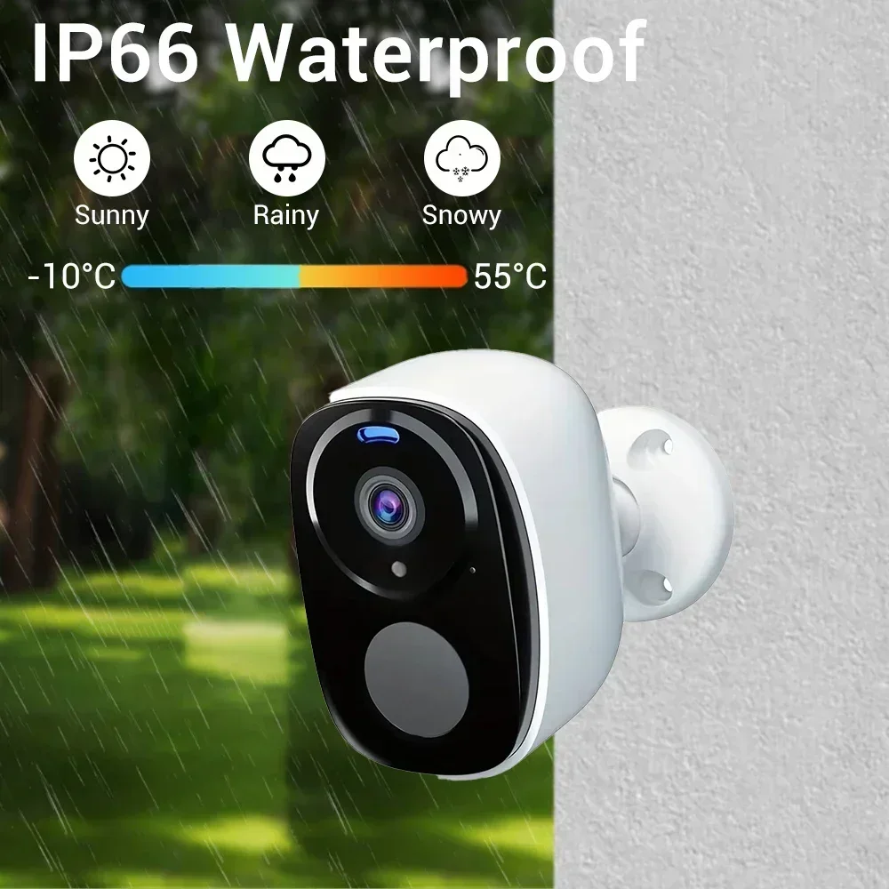 PEGATAH 4G 2K 5MP Security Camera Wireless Outdoor Battery Powered  Security Camera with Spotlight Siren TWO Way Audio Camera