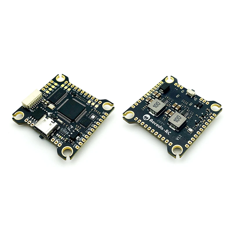 

30.5MM Aocoda-RC F4 V1.1 Flight Control FPV OSD Integrated 16M Black Box Barometer MPU6000 Betaflight / INAV