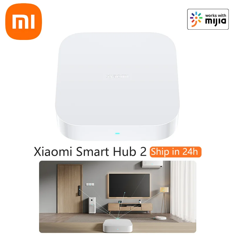 Xiaomi-Mi-Smart-Home-Hub-Gateway-2-Intelligent-Multimode-Zigbee-3 ...
