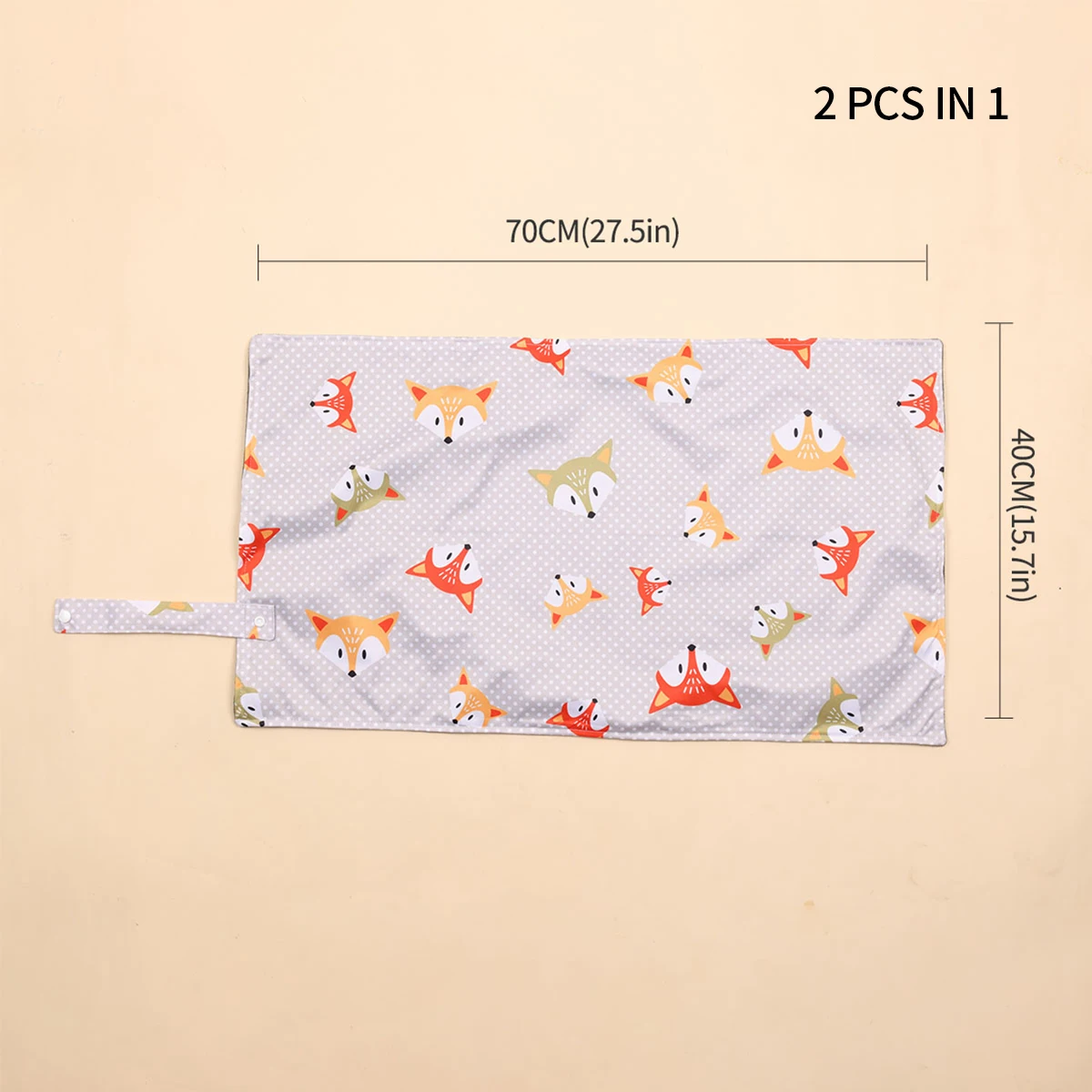 2Pcs/sets Bamboo Charcoal Changing Mat diaper changing pad diaper changing mat Waterproof Portable Change Pad Soft Sheet Mat Bed Pads 40*70cm