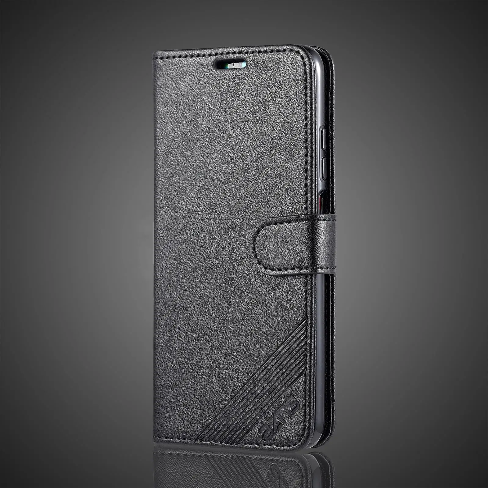 Cover Compatibile con Xiaomi Redmi Note 9 Pro/Note 9S con Cordino,Custodia con Cordino Silicone Cover,Protezione Fotocamera,360°Anello Supporto,Porta Carte,Nero