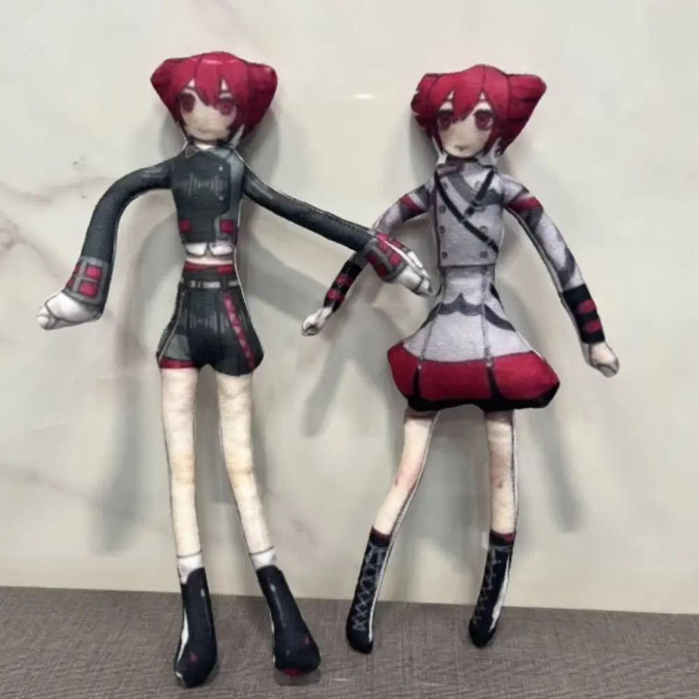 Room Decoration Twistable Shape Kasane Teto Anime Peripheral Cotton Dolls Stuffed Teto Abstract Model Soft Teto Doll Cosplay