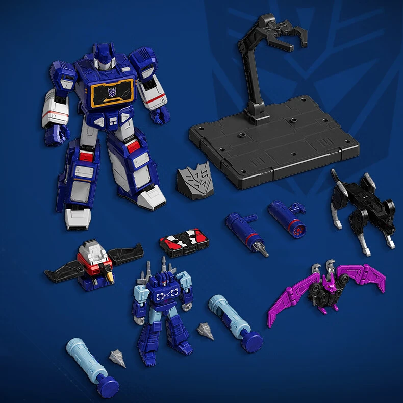 BLOKEES Original Transformation Soundwave ACTION EDITION RUMBLE