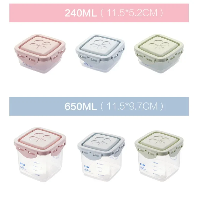 Plastic Food Storage Box Containers Cans For Coarse Cereals Grains