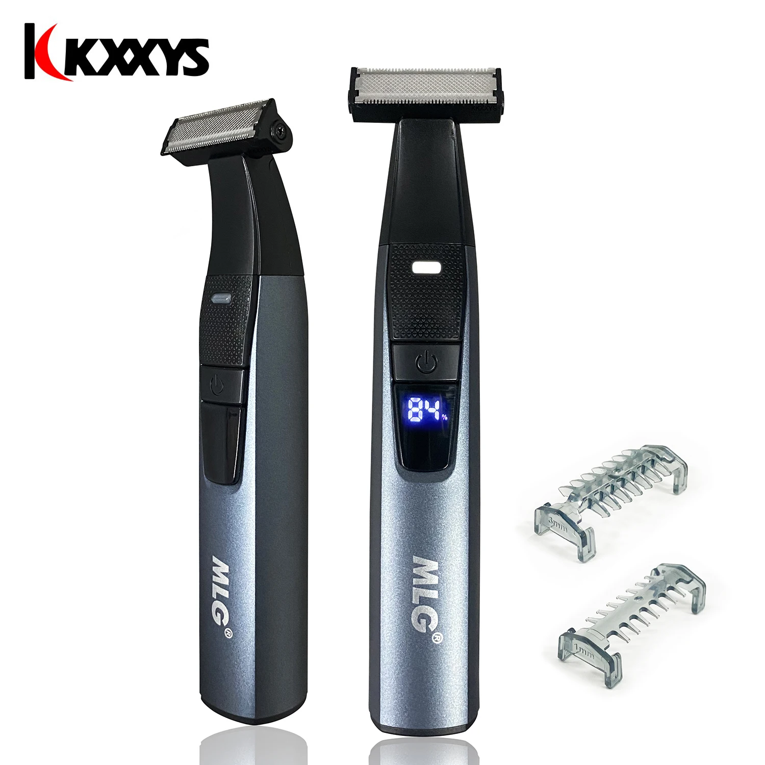 Mlg Lt185 Usb Barbeador Elétrico para Higiene Corporal sem Esforço Estilo de Barba Axila Depilação no Peito para Homens-one Blade Design