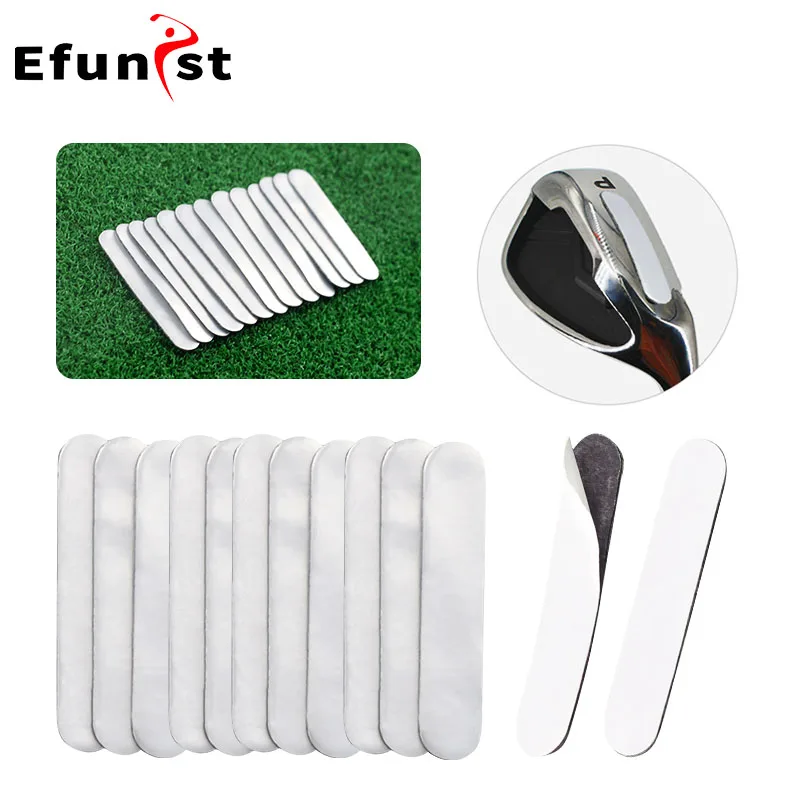 Mikiuly Nastro Piombato Tennis, Strisce Adesive Golf Nastro Adesivo in Piombo Aggiungere Peso per Racchetta da Tennis e Mazza da Golf, 10 Pezzi