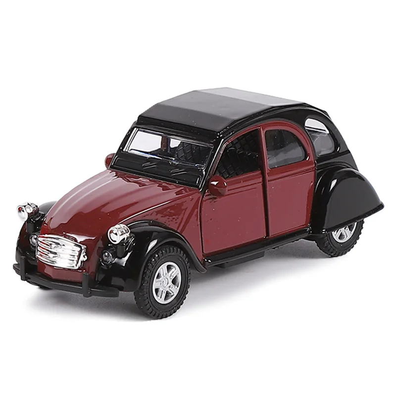 Modèle de voiture classique en alliage, échelle 1/32, jouet moulé sous pression pour enfants, modèle de véhicule de Simulation, décor, jouets pour garçons, cadeaux de Collection