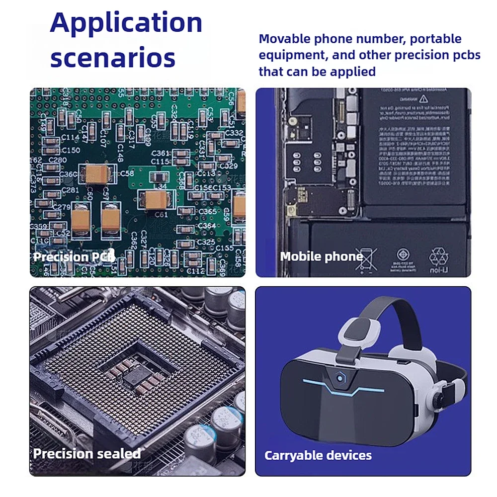 BGA PCB 수리용 무연 솔더 페이스트 플럭스, 노클린 포뮬러, 고성능 용접 그리스 도구