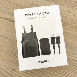 Super Fast 45W PD Charger - Black EU Set
