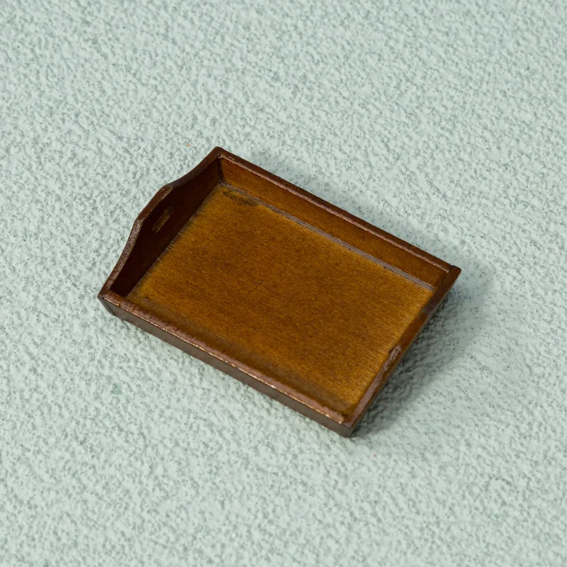 1Pcs 1:12 Dollhouse Cake Tray Dollhouse Kitchen Toys Food Tray Life Scene Miniature for Dolls Playsets Children Gifts 4
