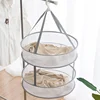 1/2 Layer Drying Net Drying Basket Household Folding Clothes Network Sweater Blouse Anti-deformation Herb Drying Rack 2
