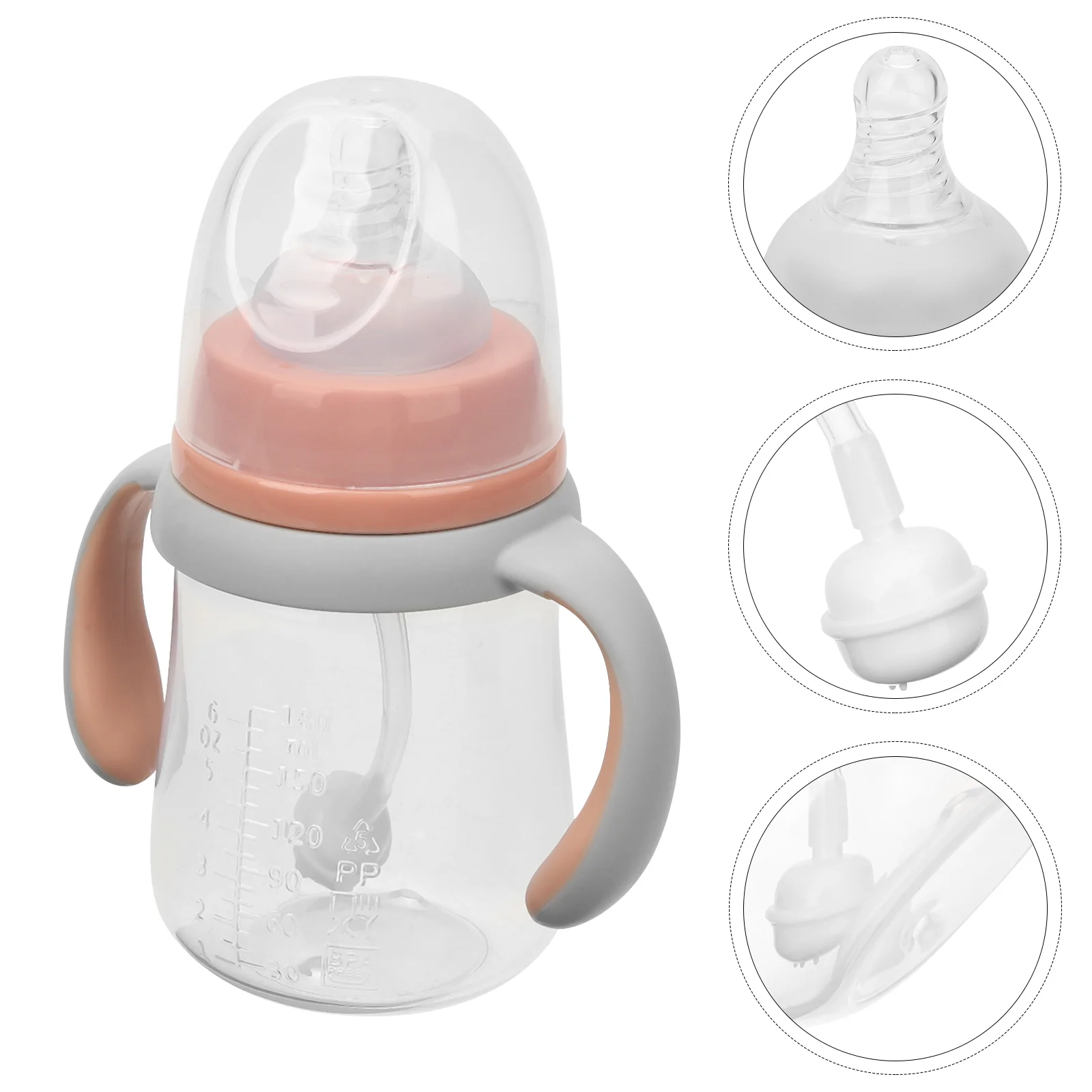 

Baby Bottle Wide Mouth Feeder Infant Newborn Nursing Cup for 1 Year Old Kids Milk Drinking