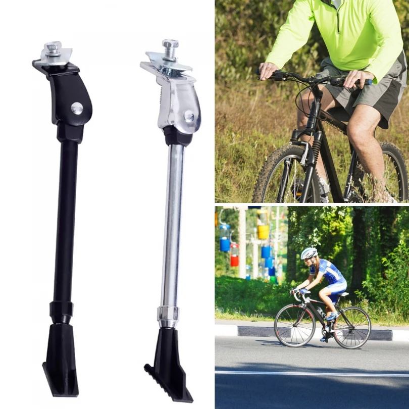 

28CM Bike Kick Stand Aluminum Alloy Adjustable Bike Support Foot Brace Kickstand Kick Stand for Bicycle MTB Road Cycling Parts