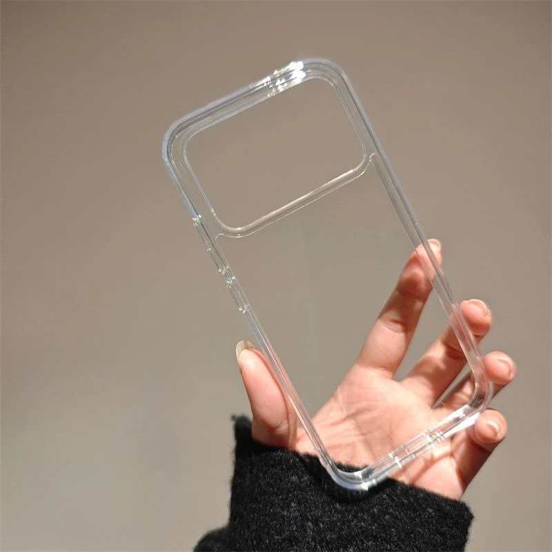 Ultra Armor Transparent Frosted Acrylic Lens Protector Cover - Shockproof Bumper Case