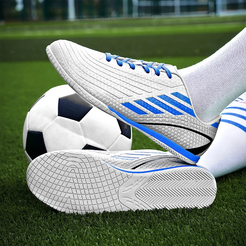 

2023 Soccer Shoes For Men Indoor Soccer Boots Women Football Boots Futsal Shoes Children Cement Floor Wooden Floor Training Shoe